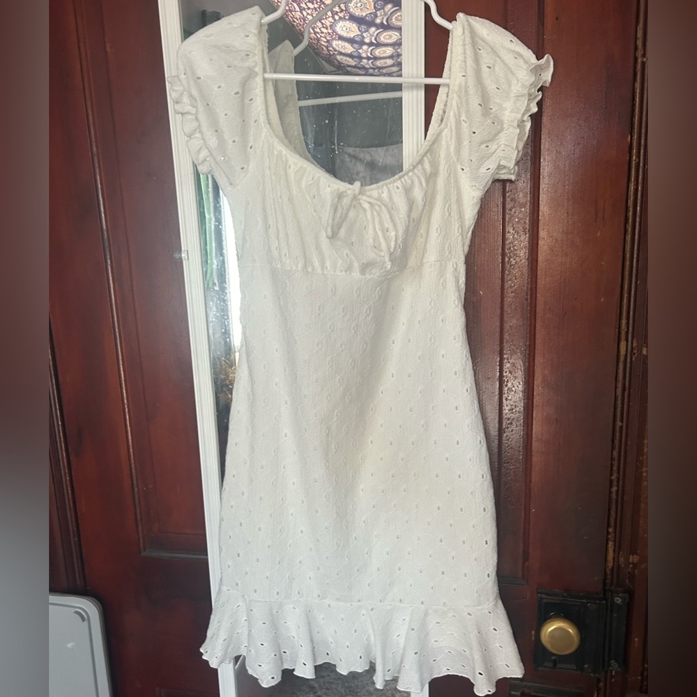 Emerald Sundae | Bodycon White Mini Dress